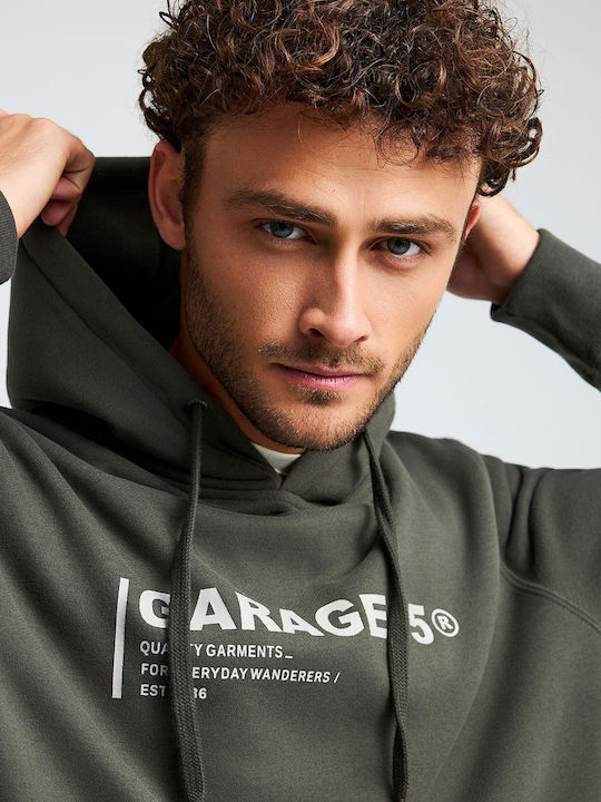 Sweatshirt mit Kapuze Khaki