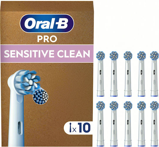Oral-B Pro Sensitive Clean Electric Toothbrush Replacement Heads 10pcs
