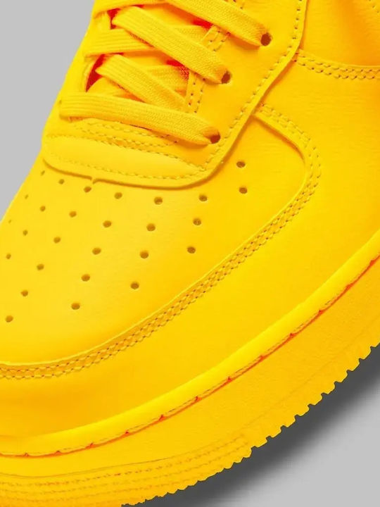 Air Force 1 Sneakers University Gold / Black / Metallic Silver