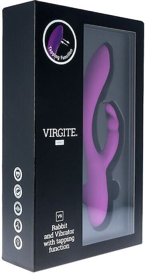 Virgite Vibrator G-Spot 20cm Purple