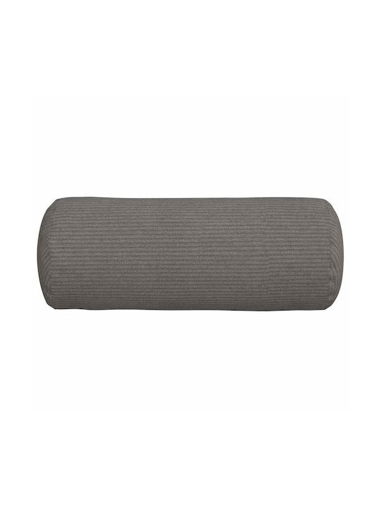 vidaXL Sofa-Kissen aus Samt Light Gray 2Stück 15x40cm.