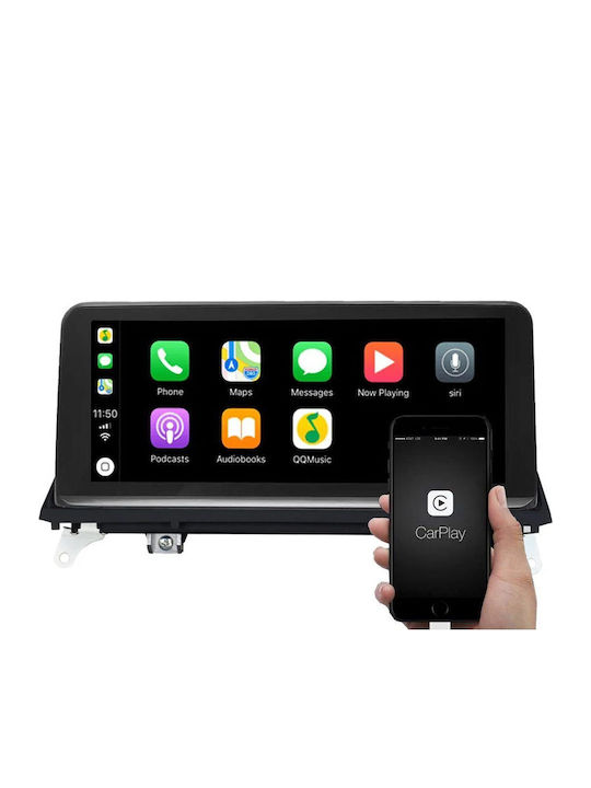 Bizzar Car Audio System for BMW X5 / X6 2010-2013 Bluetooth USB AUX Wi-Fi GPS Apple CarPlay Android Auto with 10.25 Inch Touch Screen