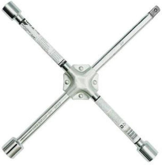 Yato Cheie în cruce pentru roți auto 17/19/21 și 22mm