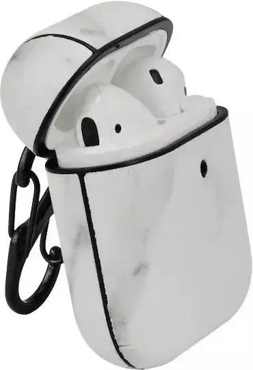 TerraTec Case in White color for Apple AirPods 1 / AirPods 2