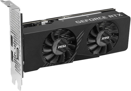 【新品未使用】MSI GeForce RTX 3050 6GB GDDR6 OC MSI GeForce RTX 3050 6GB GDDR6 LP E 6G OC Placă Grafică V812-054R