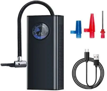Arrango Car Tire Pump 150PSI Rechargeable Battery 12V