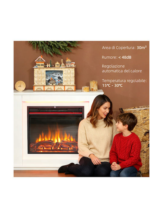 HomCom Semineu Electric 1000W 98x25cm HomCom Semineu Electric 1000W 98x25cm