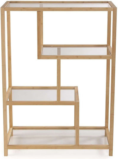 Bücherschrank Bambus 77x33.8x111cm