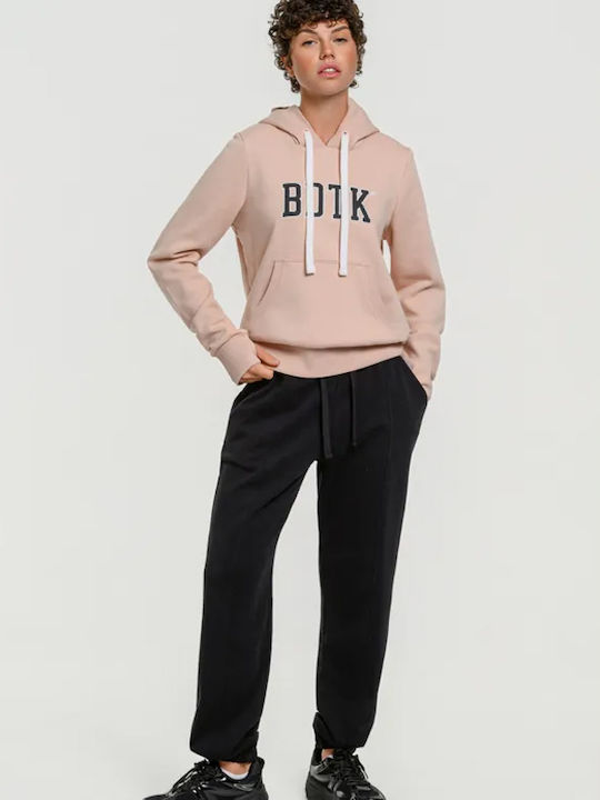 Women's Sweatshirt Hooded Fuchsia