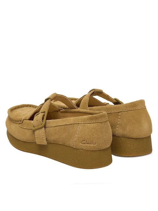 Damen Mokassins in Braun Farbe