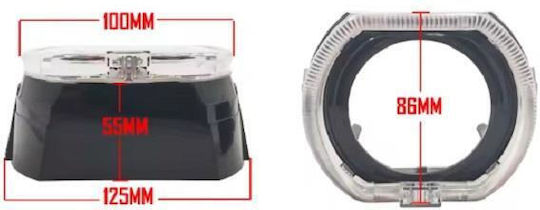 Car Headlight Angel Eye Ring 12V White Color