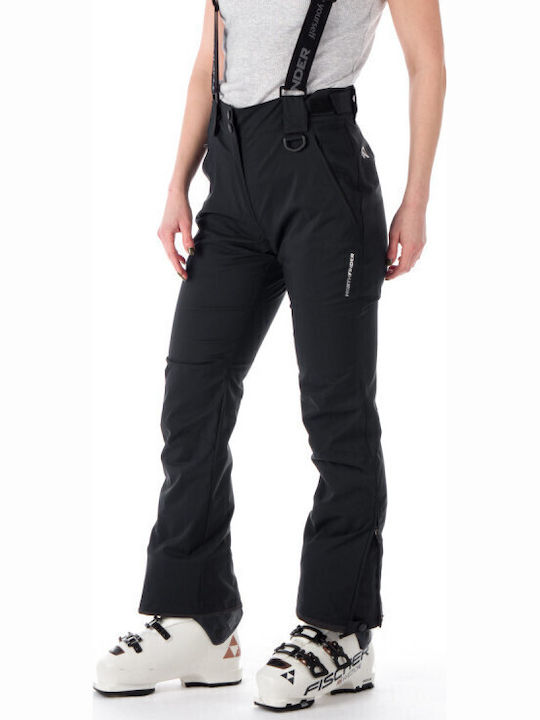 Northfinder NO-4826SNW-269 Women's Trousers for Ski & Snowboard Black