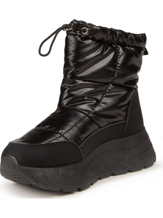 Stiefeletten Damen Schwarz