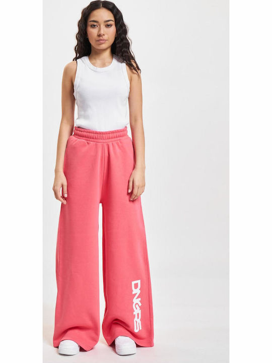 Παντελόνι Φόρμας Καμπάνα Pink/white