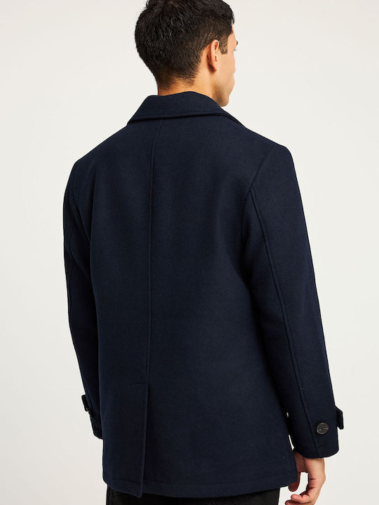 Men's Coat Navy Blue