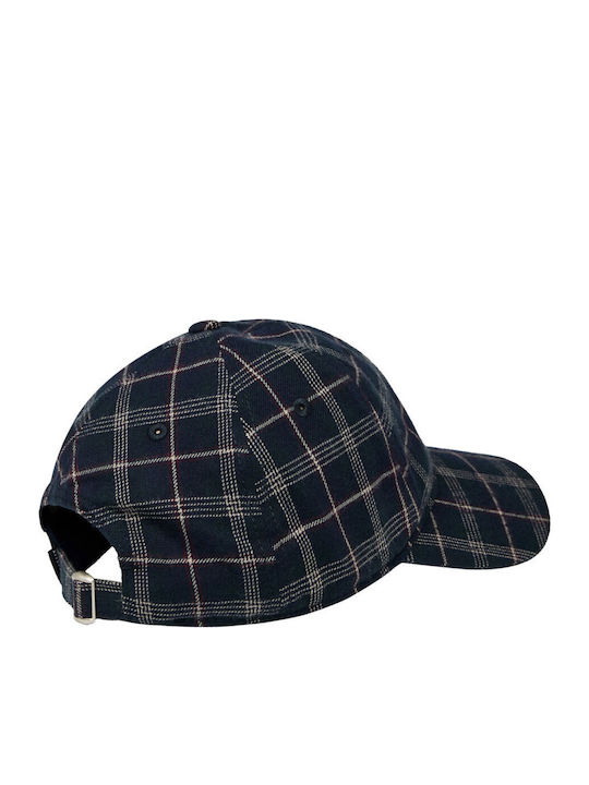 Element Icon Dad Cap Check Tartan Blue