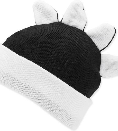Beanie Unisex Beanie Gestrickt in Schwarz Farbe