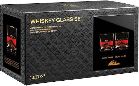 Design Is This Set of Glasses Whiskey / Cocktail/Drinking / Water made of Crystal 2pcs