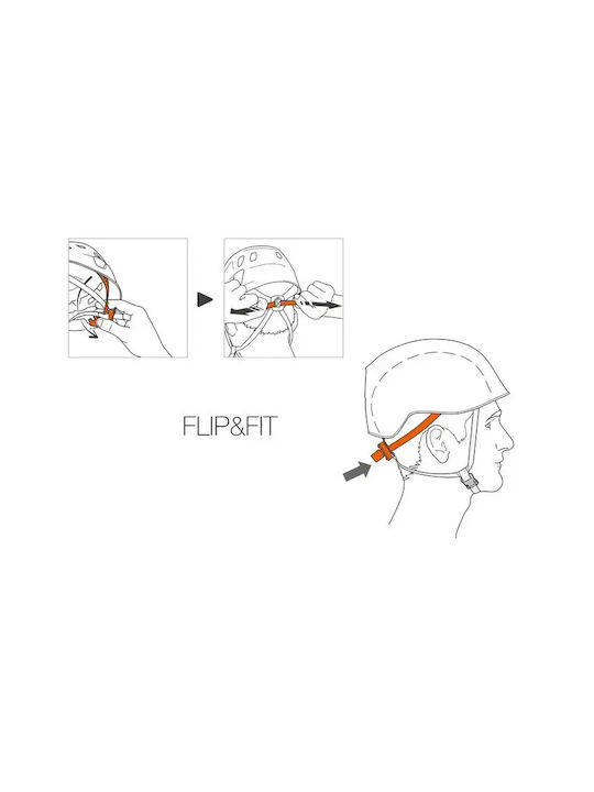 Men's Climbing Helmet Orange