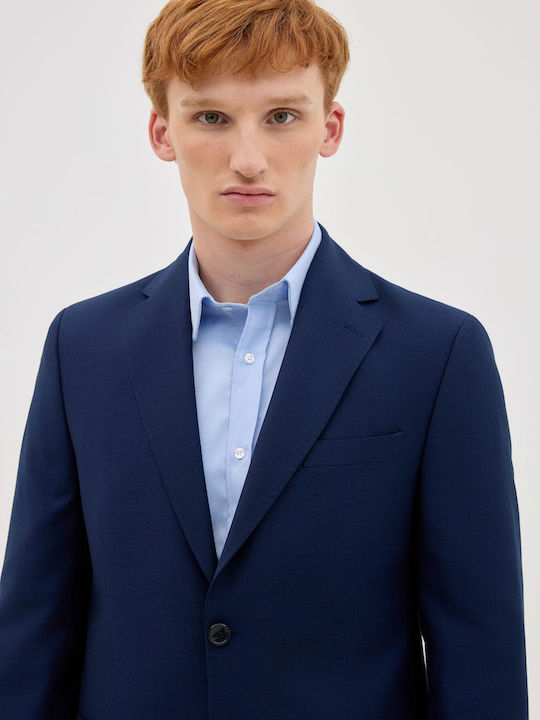 Men's Suit Electric Blue