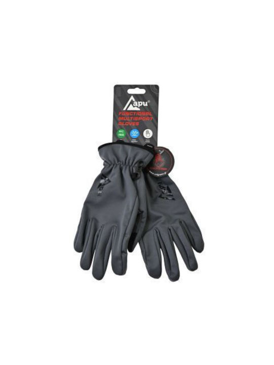 Apu Männer Ski- & Snowboardhandschuhe Schwarz