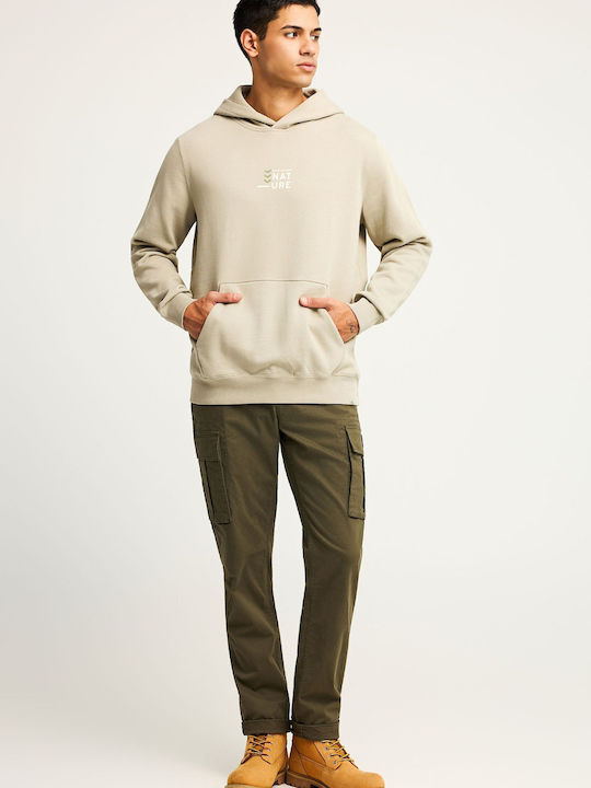 Sweatshirt with Hood Gray