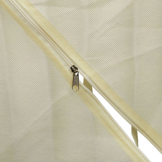 Relaxdays Υφασμάτινο Organizer Συρταριών για Εσώρουχα σε Μπεζ Χρώμα 4τμχ