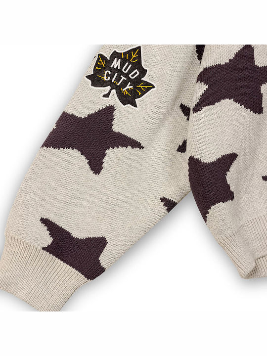 Men's Knitted Cardigan Grey