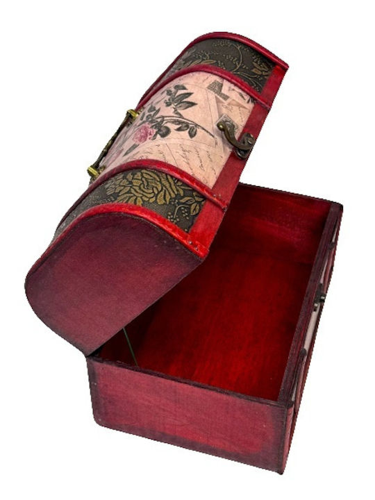 Velve Holz Schmuckkästchen 20x14x13cm