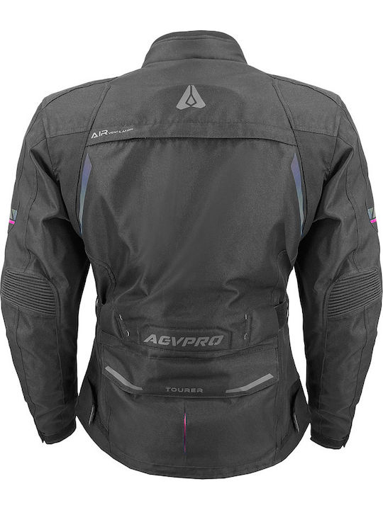 AGVpro Aurora Cordura Damen Jacke 4 Jahreszeiten Schwarz AGVpro Aurora Cordura Damen Jacke 4 Jahreszeiten Schwarz