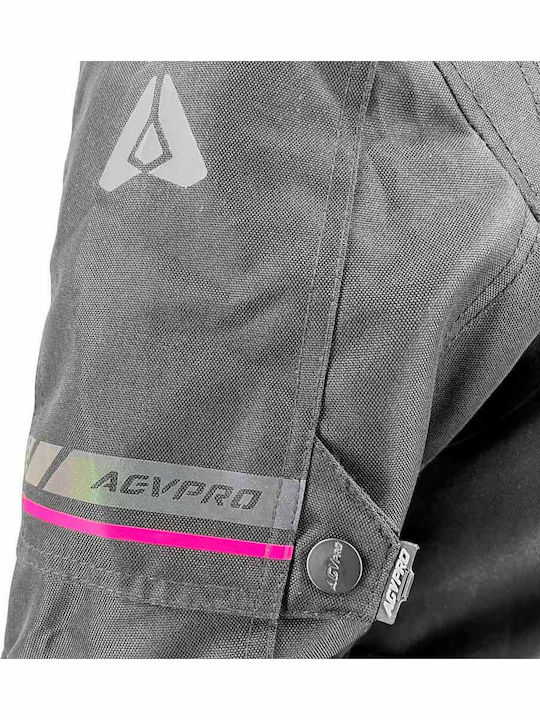 AGVpro Aurora Women's Motorcycle Jacket Cordura 4 Seasons Waterproof Black