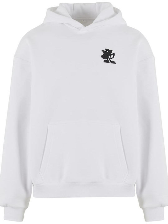 Hoody Суитшърт с Качулка Бял