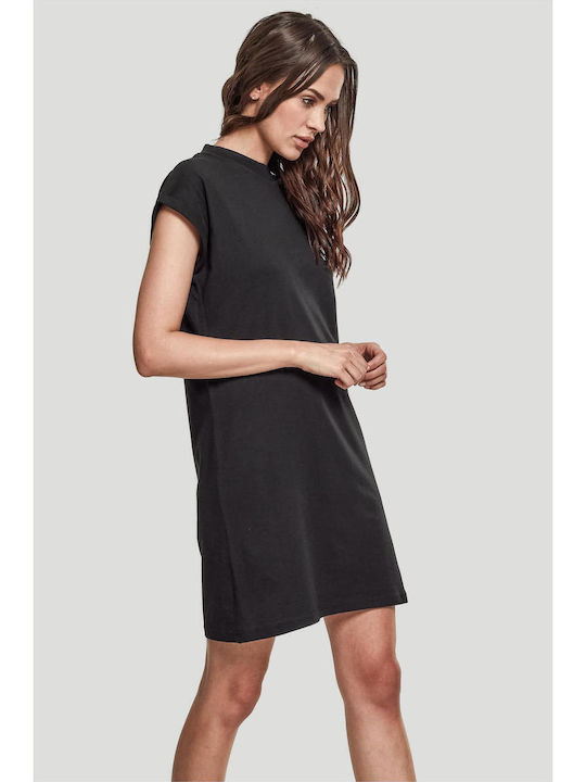 Лятна Mini T-shirt Рокля Черна