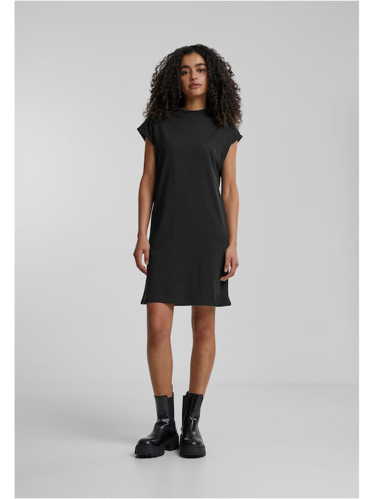 Лятна Mini T-shirt Рокля Черна