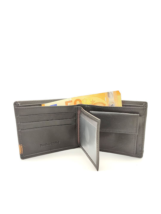 Leather Men's Wallet Classic Black