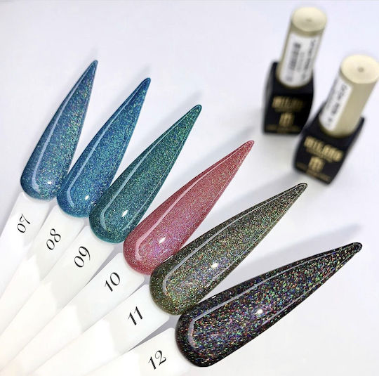 Milano Cosmetic Prizma Хибриден Лак за Нокти 08 Котешко око 8мл 1бр