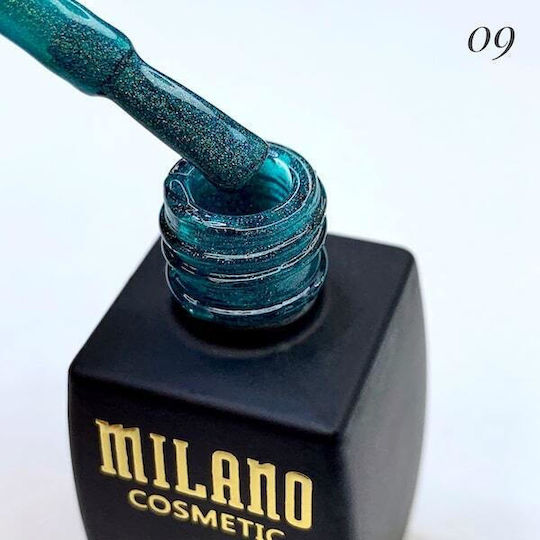 Milano Cosmetic Prizma Halb-permanenter Nagellack 09 Katzenauge 8ml 1Stück
