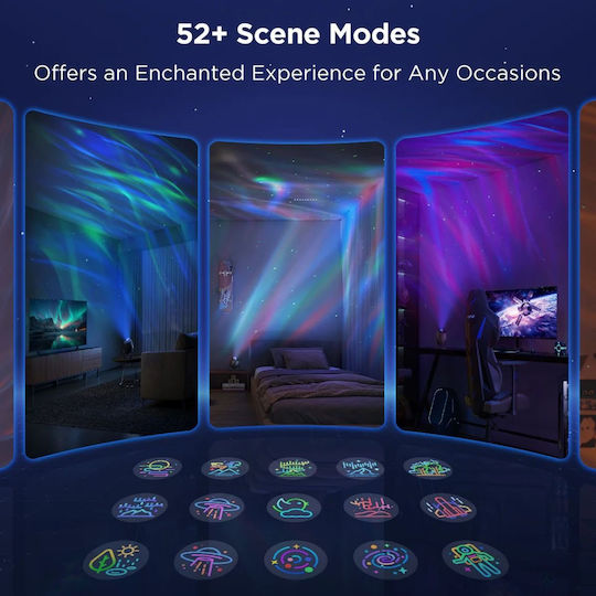 Govee Smart Projector Φωτιστικό Aurora LED RGBW Govee Smart Projector Φωτιστικό Aurora LED RGBW