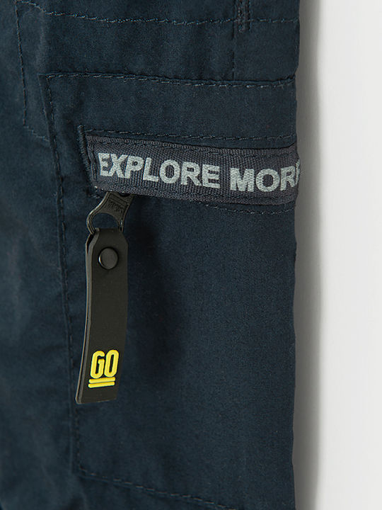 Pantalon Pentru Copii Cargo Albastru