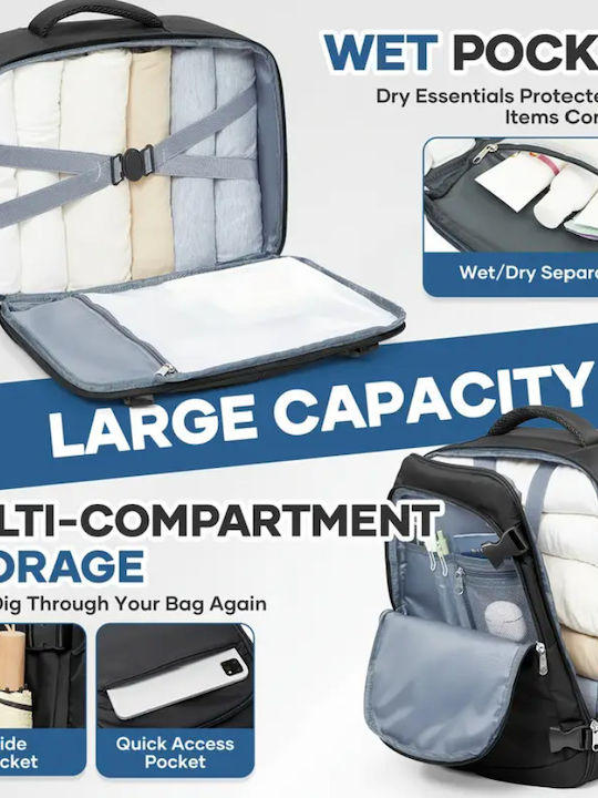 Ormi Backpack Αδιάβροχο 25lt Μαύρο