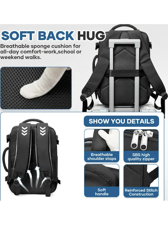 Ormi Backpack Αδιάβροχο 25lt Μαύρο