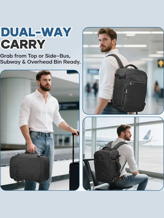 Ormi Backpack Αδιάβροχο 25lt Μαύρο