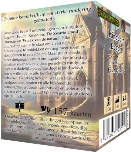 Разширение на играта Kingdom Legacy - Feudal Kingdom: Foundations за 1 играч 14+ години (EN) FryxGames