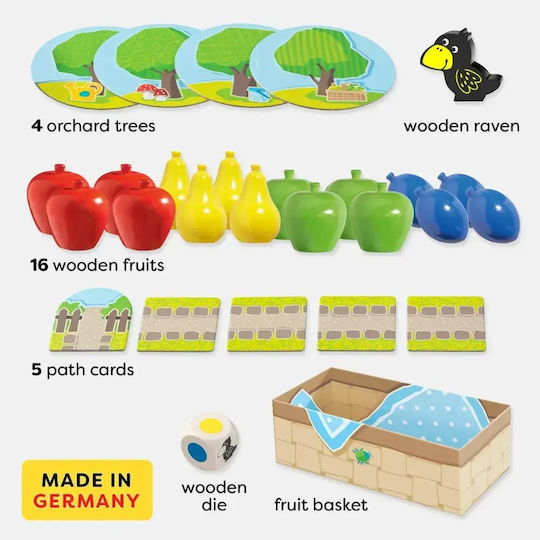 Настолна игра Κήπος με Κεράσια за 1-4 играчи 2+ години (EN) Haba