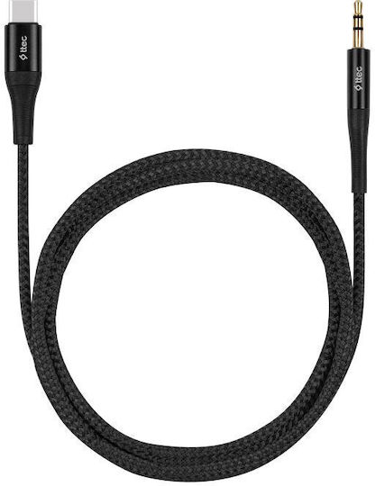TTEC Regular la Cablu Lightning Negru 1m