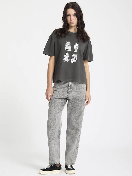 Women's T-shirt Vintage Black