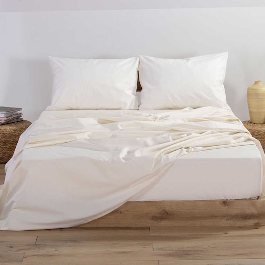 Nef-Nef Homeware Duvet Cover Cotton Queen 230x240 Basic 22 Green