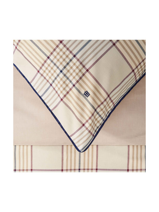 Tommy Hilfiger Trench Σετ Μαξιλαροθήκες Μπεζ 50x80εκ.