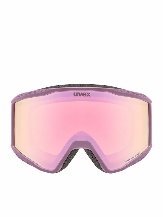 Uvex Ski- & Snowboardbrille Erwachsene Lila mit Linse Spiegel in Lila Farbe Uvex Ski- & Snowboardbrille Erwachsene Lila mit Linse Spiegel in Lila Farbe