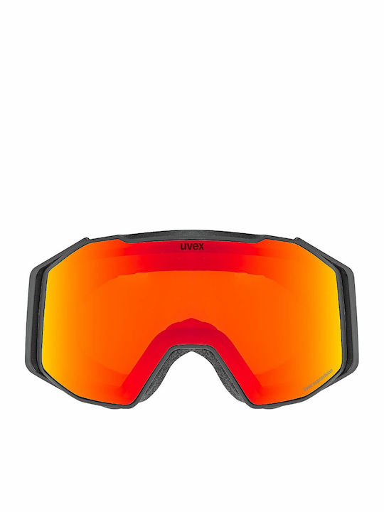 Uvex Ski- & Snowboardbrille Erwachsene Schwarz mit Linse Spiegel Uvex Ski- & Snowboardbrille Erwachsene Schwarz mit Linse Spiegel
